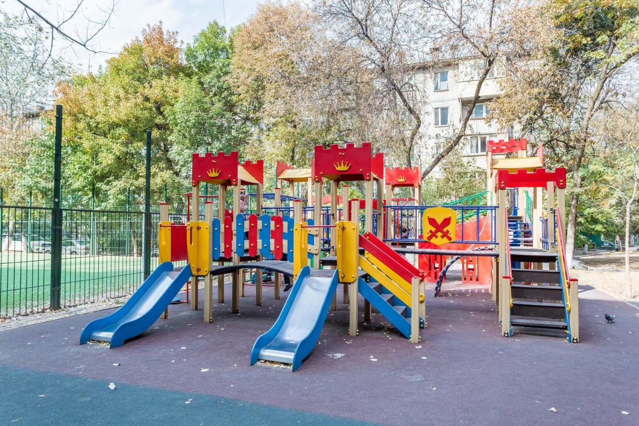 Стильная Квартира В Золотом Квадрате Almatý Exterior foto